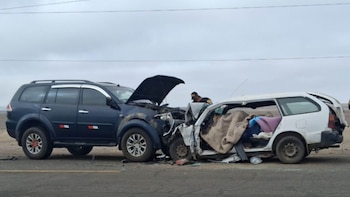 El conductor de la camioneta SUV permanece detenido en la comisaría de la Policía Nacional del distrito de Santiago, mientras continúan las diligencias para esclarecer el siniestro - Créditos: Andina.