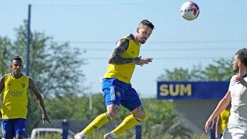 Con Benedetto de titular y