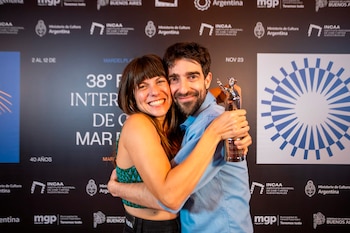 Romina Tamburello y Federico Actis