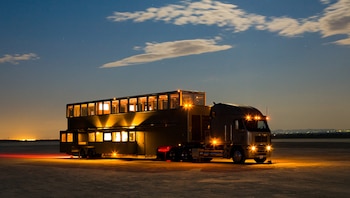 La autocaravana 'The Heat', diseñada para Will Smith y usada por el actor durante años.