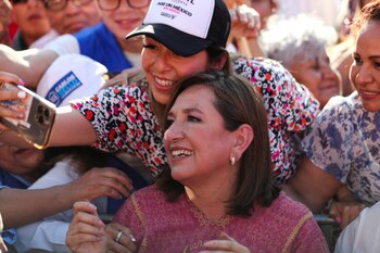 Xochitl Galvez, candidata presidencial de