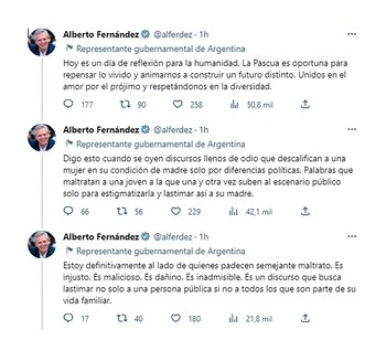 El mensaje del presidente en