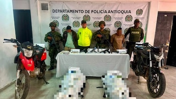 Alias Cortico, integrante del Clan del Golfo fue capturado en Salgar, Antioquia