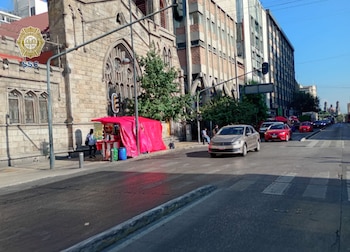 Continúa una circulación abundante en Balderas desde Av. Juárez y hasta Av. Chapultepec (X@OVIALCDMX)