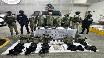 Detienen a cinco presuntos integrantes del CJNG tras ataque contra militares en Zitácuaro, Michoacán