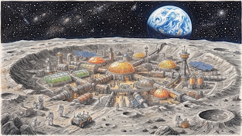 Un estudio revela el principal obstáculo para construir ciudades en la Luna: el recurso crítico que se podría agotar