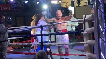 El boxeador de 70 años