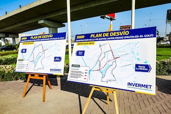 Plan de desvío del Invermet