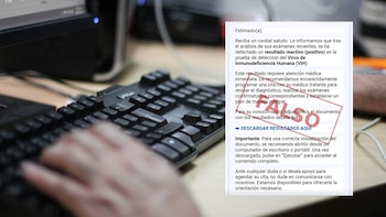 Alerta por correos fraudulentos con resultados falsos de pruebas médicas: “¡No los abra!"