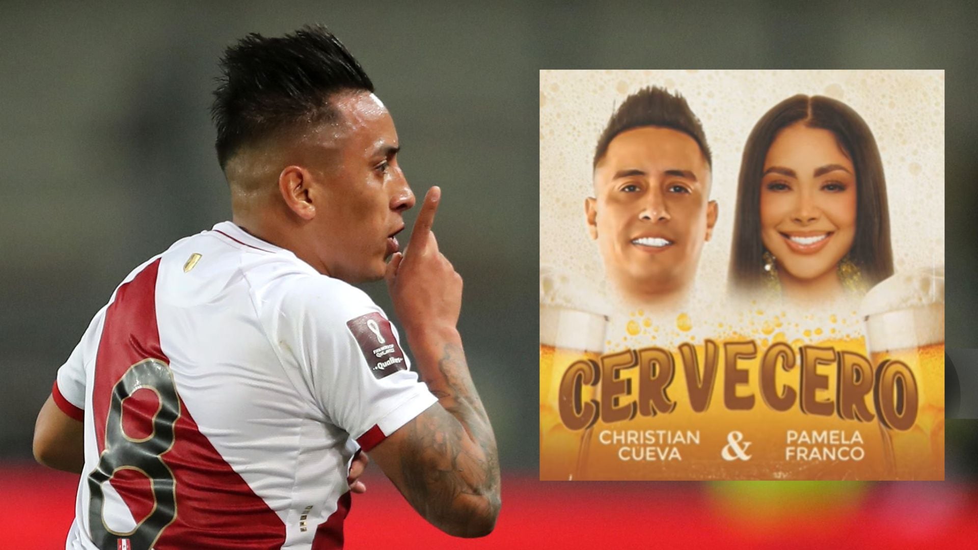 Christian Cueva respondió a Carlos Zambrano luego de ser criticado por iniciar su carrera musical a la par del fútbol.