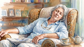 Qué revela la siesta sobre la forma en que envejecemos: duración, horario del día y longevidad