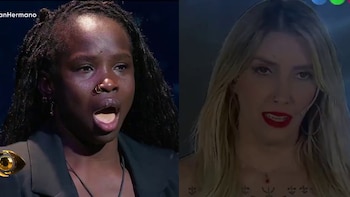 Carmiña reapareció en la casa