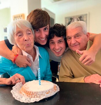 En un cumpleaños de Mimí,