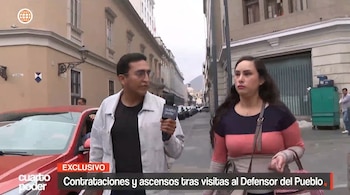 Josué Gutiérrez es cuestionado por presunto favoritismo en la Defensoría: contrataciones y ascensos tras visitas a su despacho. Captura: Cuarto Poder.