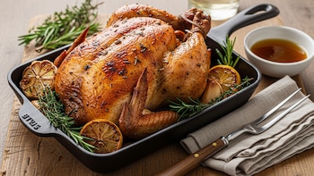 Pollo rostizado en su jugo: la receta casera con piel dorada y carne jugosa que querrás preparar cada semana