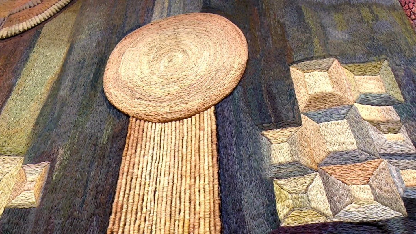 Imagen de la exposición 'Perspectivas transnacionales sobre Aurèlia Muñoz y el arte de fibra'