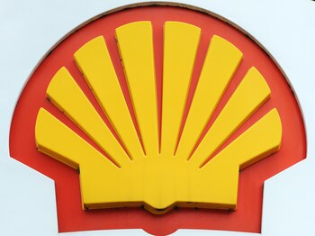 Logo de Shell en una