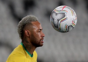 Jul 5, 2021
Foto del lunes de Neymar en el partido de Brasil ante Perú por las semifinales de la Copa América.
REUTERS/Amanda Perobelli