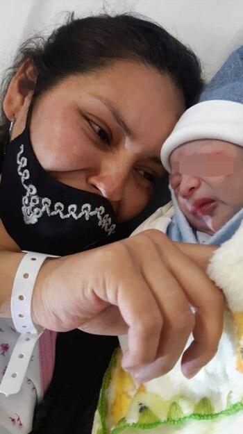 Rocío y Ciro, el hijo