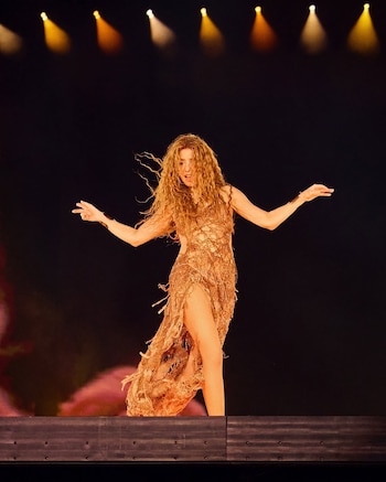 Shakira iba a presentarse en