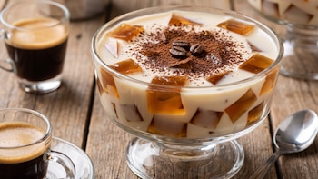 Receta de gelatina de mosaico de café: cremosa y fresca para un postre fácil de preparar