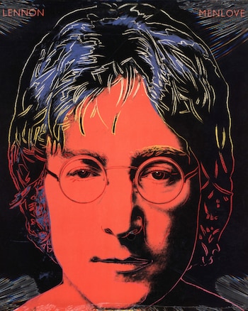 Andy Warhol fotografió a John Lennon