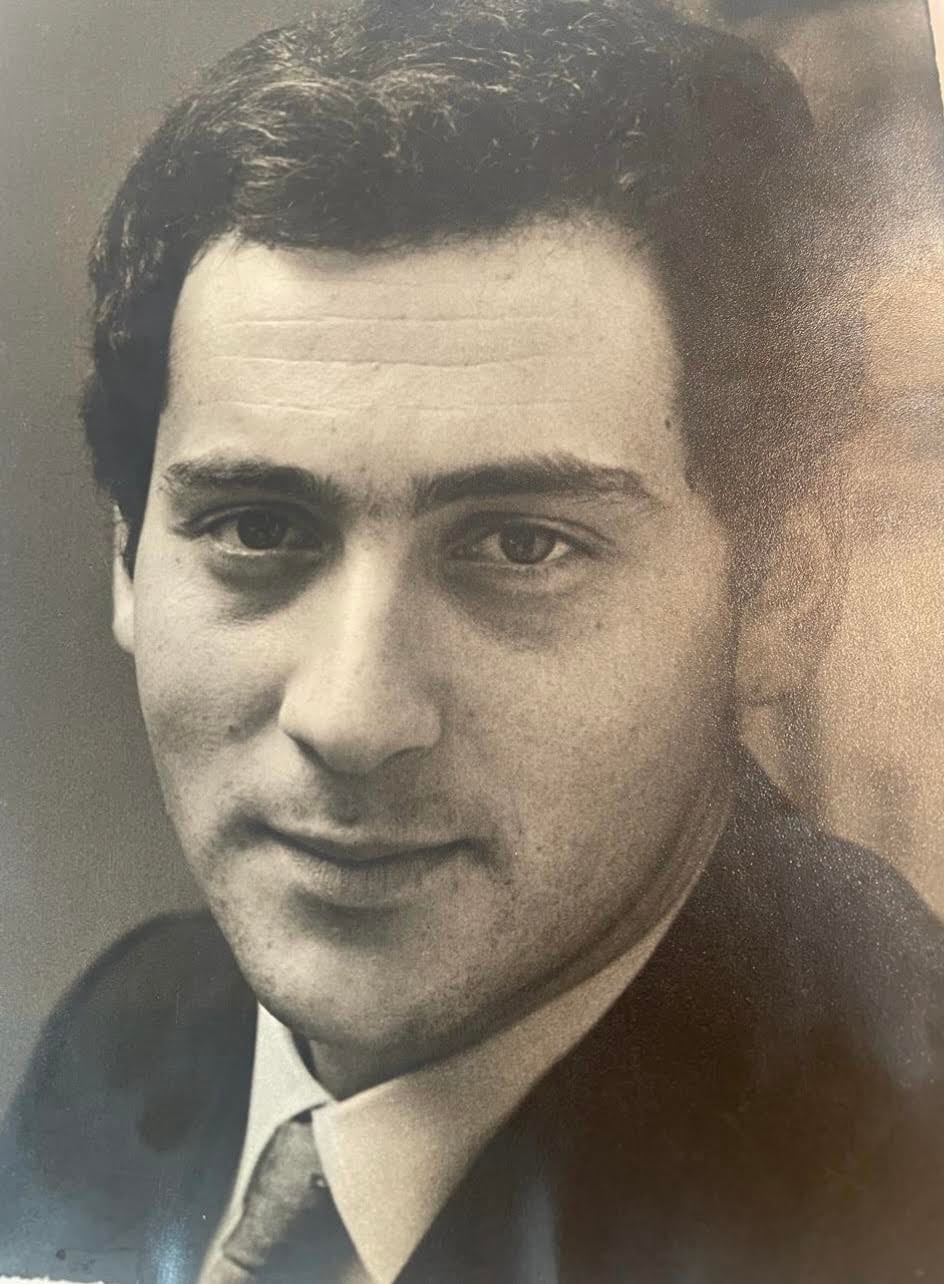 Chiche Gelblung en su juventud
