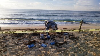 Encuentran cocaína en playas de