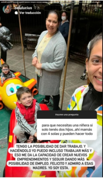 La contundente respuesta de Belu