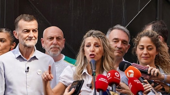 Díaz, en la manifestación central del 1 de Mayo en Málaga: "Necesitamos más derechos laborales"