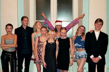 Putin, hijas adolescentes.