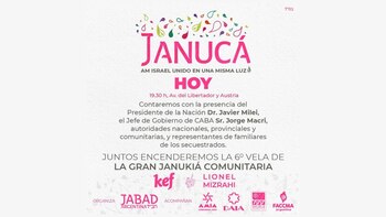 Javier Milei participa de Januca