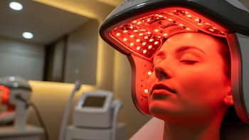Terapia de luz roja para
