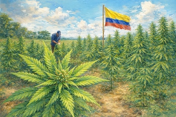 Cultivo de cáñamo en Colombia