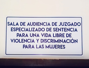 Fachada del tribunal especializado donde se dictó la sentencia por violación agravada y violencia contra la mujer./(Centros Judiciales El Salvador)