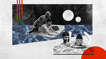 Wie Schwimmen das Leben junger