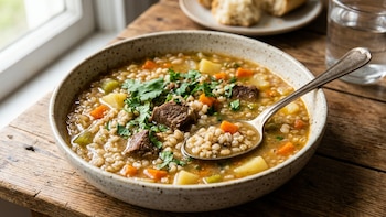 Receta de sopa de morón