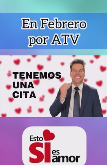 El anuncio de su programa