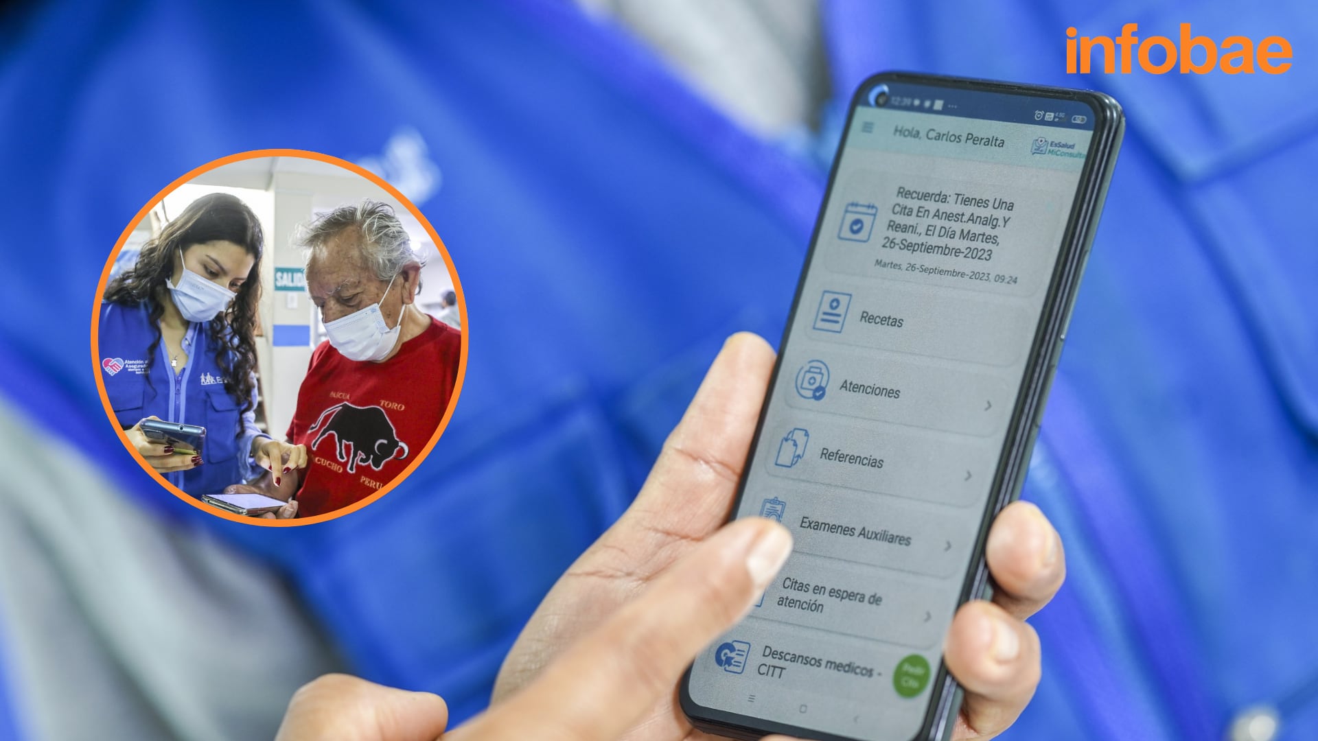 Desde la comodidad de su hogar y haciendo uso de su celular o computadora, los asegurados podrán ver sus recetas médicas y datos sobre la atención en el centro médico al que pertenecen.