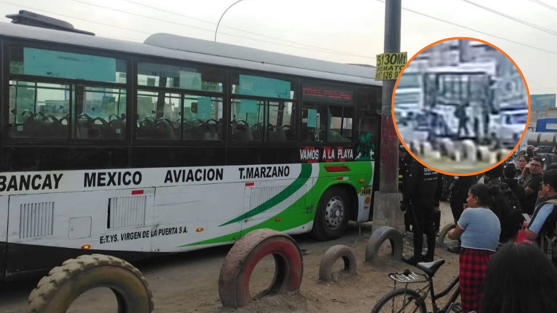 Así fue el momento en que sicarios atacaron bus de Vipusa: una pasajera muerta| ConCiencia (Facebook)