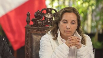 Dina Boluarte reacciona a los