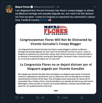 (Captura de pantalla: Twitter)