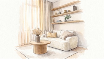 El truco que los especialistas recomiendan para aprovechar cada centímetro en una sala pequeña