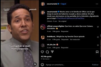 El regreso de Oscar Nuñez