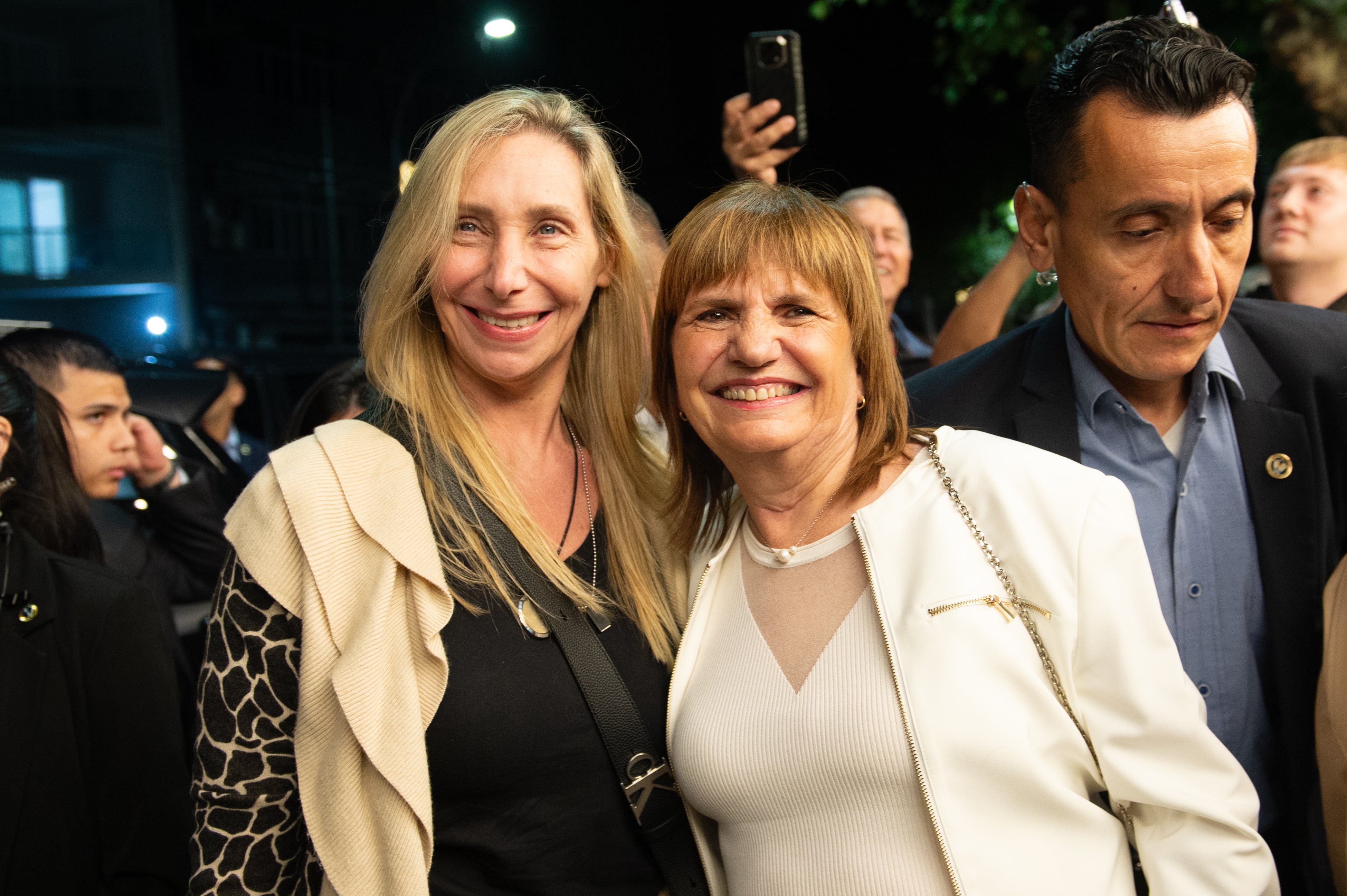 Karina Milei y Patricia Bullrich (Fotos: Jaime Olivos)