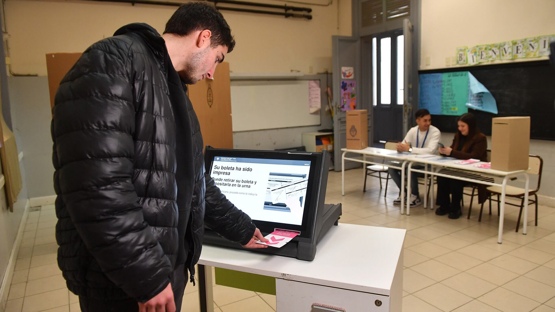 Los primeros resultados estarán disponibles pasadas las 19 hs, influyendo en la noche electoral (Maximiliano Luna)