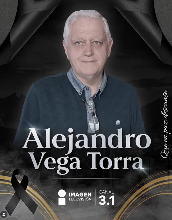El fallecimiento de Alejandro Vega, padre de Joanna Vega-Biestro, ocurrió de manera inesperada y tranquila mientras dormía.(IG: @imagentvmx)