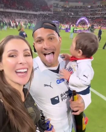 Ana Paula Consorte dedicó románticas palabras al padre de sus hijos, Paolo Guerrero tras salir campeón con el LDU de Ecuador.
