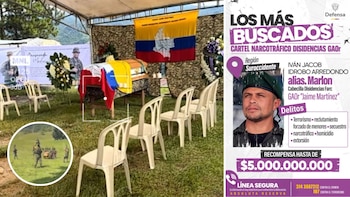 Así habría sido la polémica “despedida con “honores” a ‘Marlon’, líder de las disidencias de ‘Iván Mordisco’ abatido por el Ejército