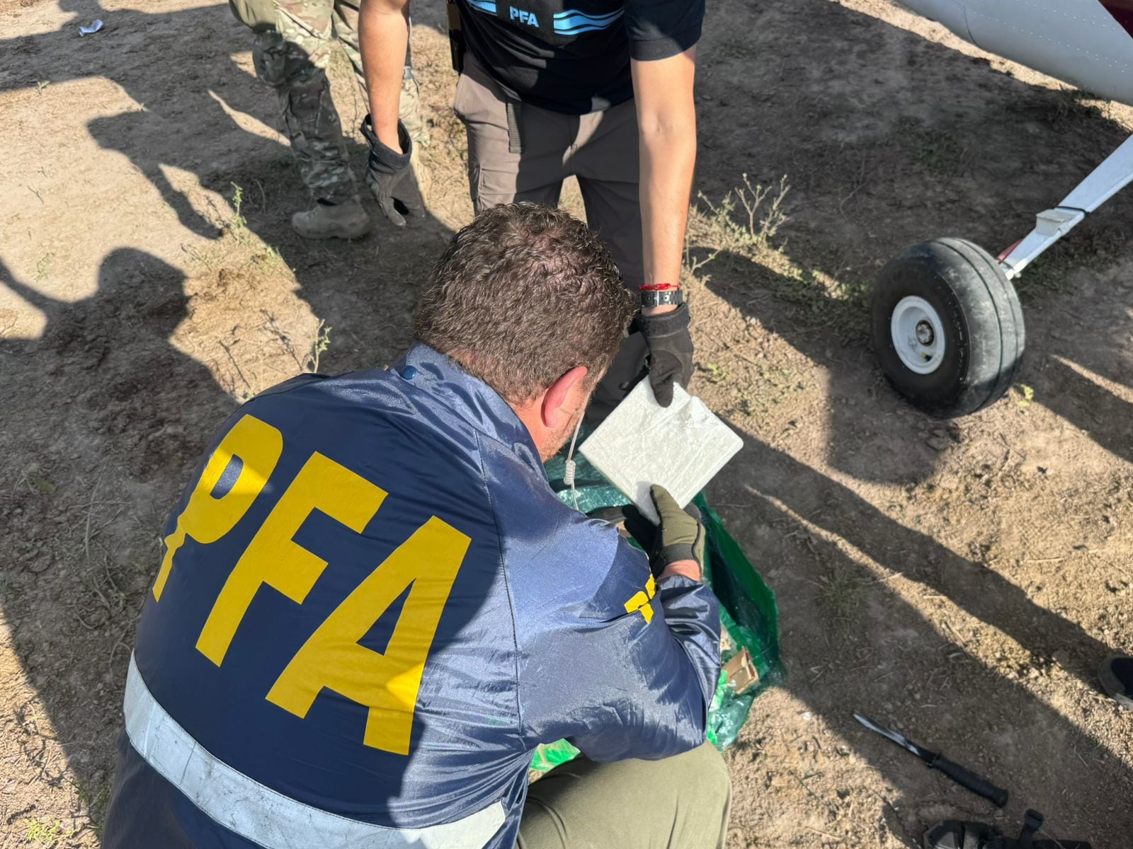 La droga hallada en Vera
